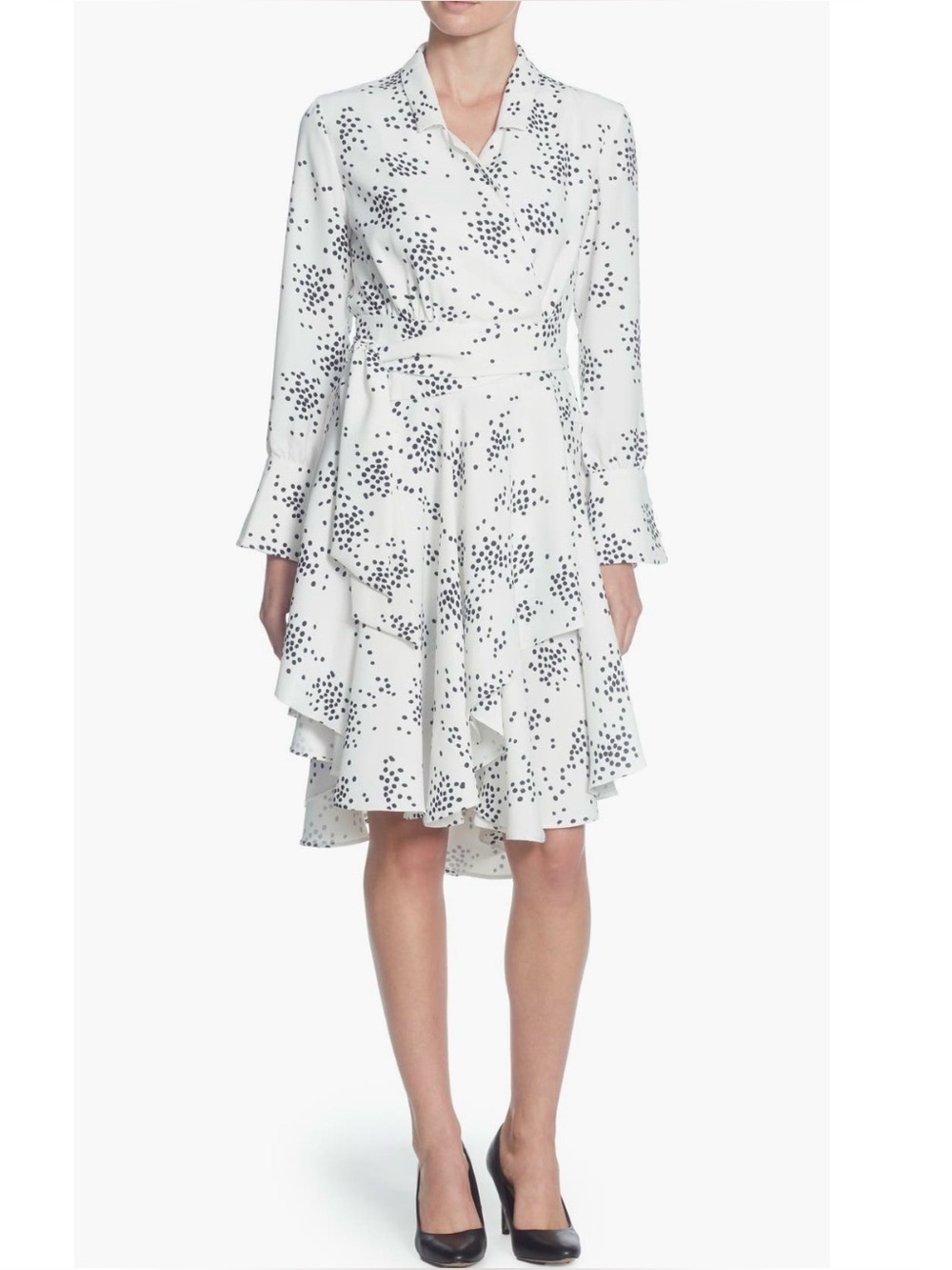 Catherine Malandrino Wrap Shirt Dress